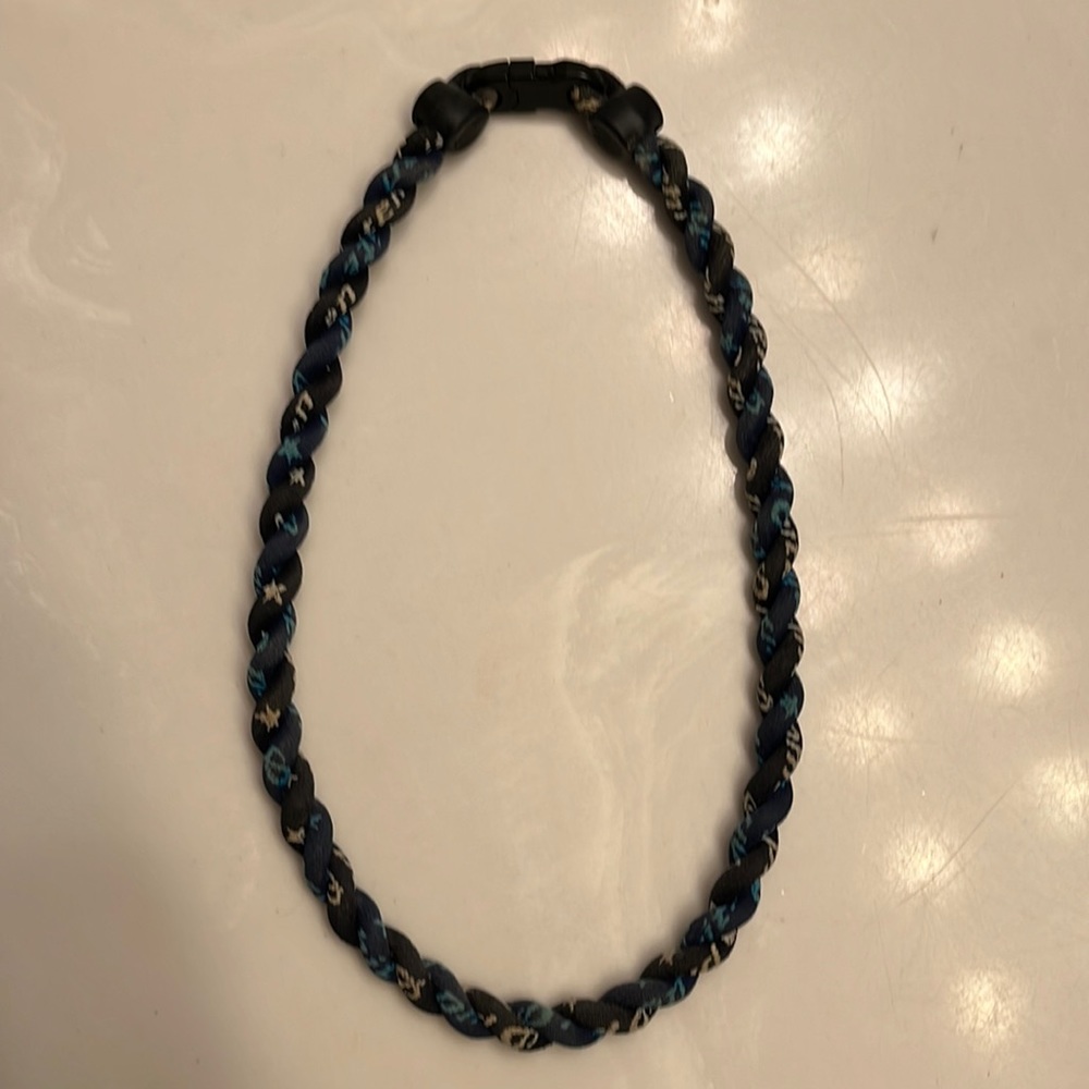 Phiten baseball necklace